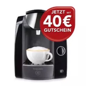 Tassimo verschenkt 40 Euro Gutschein und Amazon Kaffee von Jacobs Krönung [Aktion beendet]