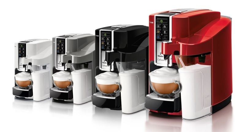 Vier neu Cafissimo Latte Maschinen im Überblick (Foto: Tchibo)