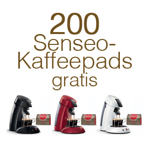 Jeden Tag einen Kaffee gratis: neue Senseo-Aktion 2015 von Douwe Egberts