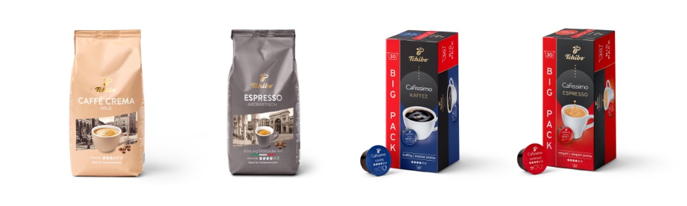 Aktuelle Kaffee-Deals der Woche von Tchibo